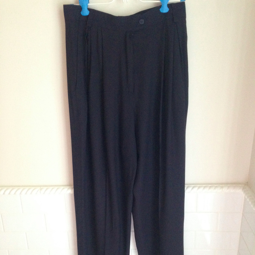Vintage Escada Blue high waist pants